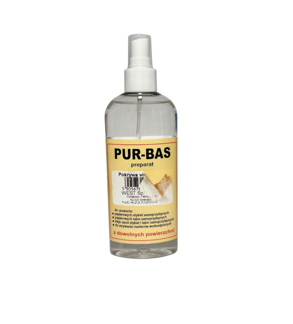 PUR-BAS płyn do usuwania naklejek 200ml