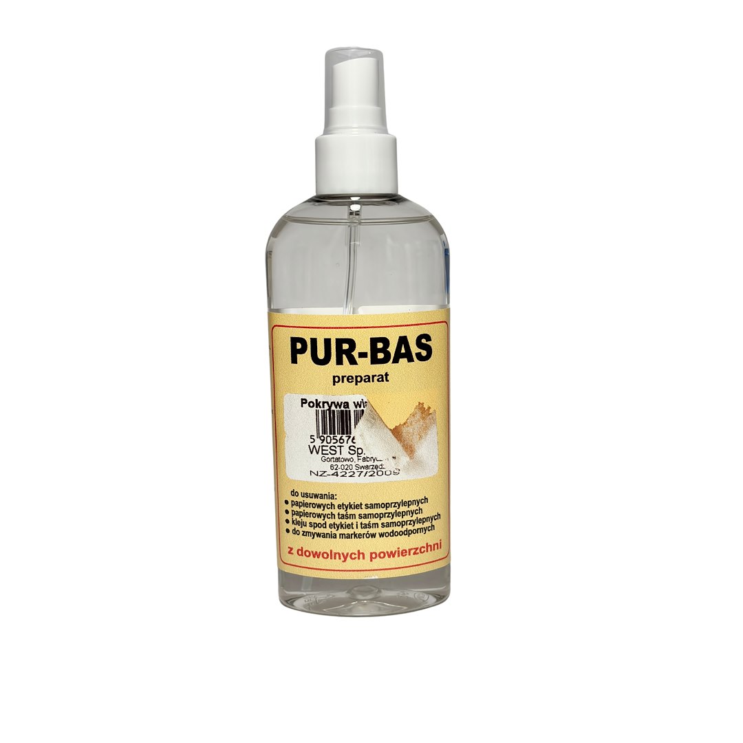 PUR-BAS płyn do usuwania naklejek 200ml