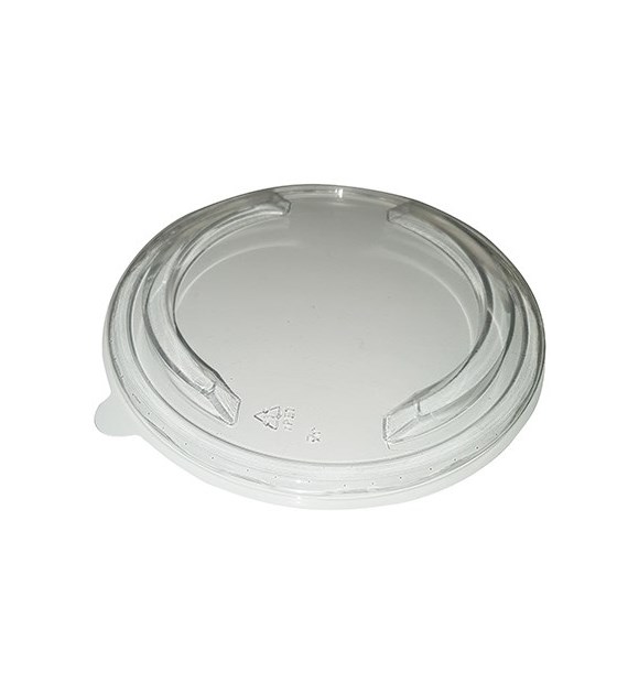 Przykrywka rPET do miski papierowej  850, 1100, 1300ml fi185mm (28/6/50)