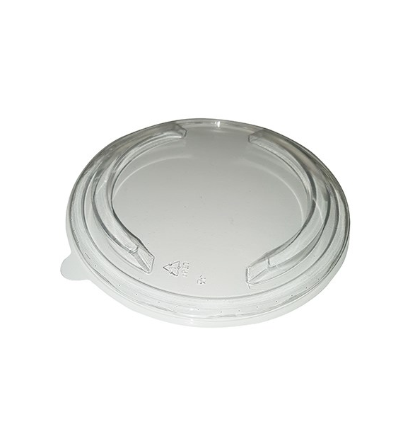 Przykrywka rPET do miski papierowej  850, 1100, 1300ml fi185mm (28/6/50)
