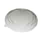 Przykrywka rPET do miski papierowej  850, 1100, 1300ml fi185mm (28/6/50)