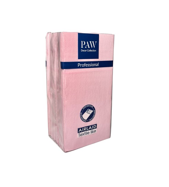 PAW Etui Airlaid 40x40 Jasno różowa (60/16/25)