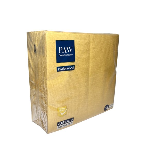 PAW Serwetka Airlaid 40x40 Złoty (60/8/50)