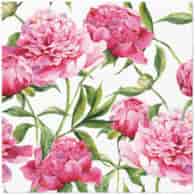 PAW Serwetka 3W 33x33 Nadruk peonia (180/12/20)