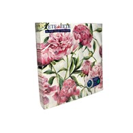 PAW Serwetka 3W 33x33 Nadruk PEONIA (180/12/20)