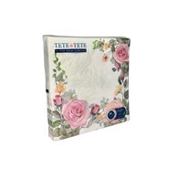 PAW Serwetka 3W 33x33 Nadruk ŁAGODNY ROZKWIT (180/12/20)