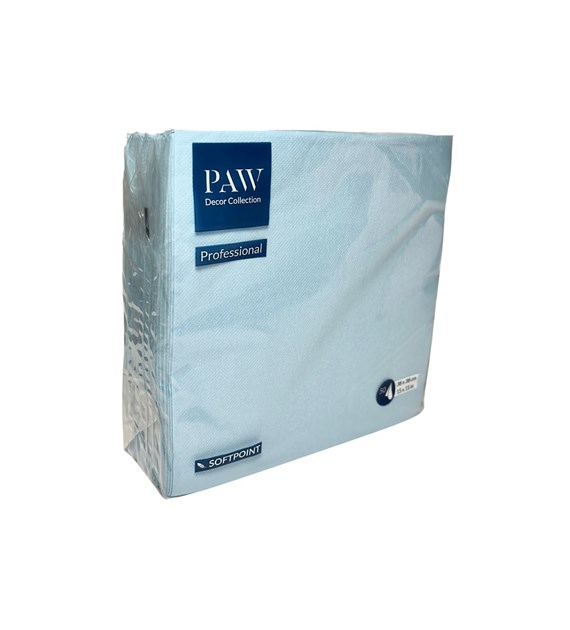 PAW Serwetka PUNTA 2W 38x38 Jasno niebieska (50/8/50)
