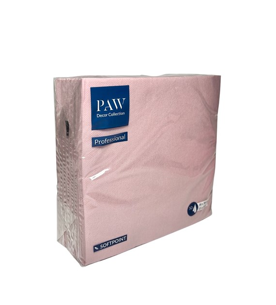 PAW Serwetka PUNTA 2W 38x38 BRUDNY RÓŻ (50/8/50)