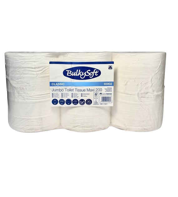 BulkySoft Papier toal. CENTRALNE DOZOWANIE JUMBO 200m (_/1/6)