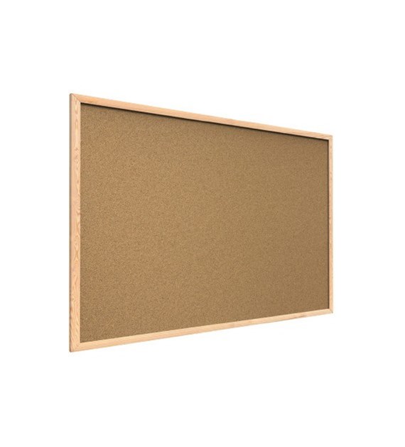 Tablica korkowa 60x40cm (rama drewniana)