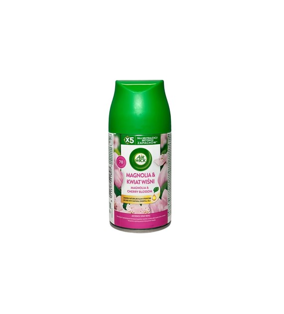 ODŚWIEŻACZ AIRWICK FR.MATIC zapas Magnolia i Kwiat Wiśni 250ml (_/6/1)
