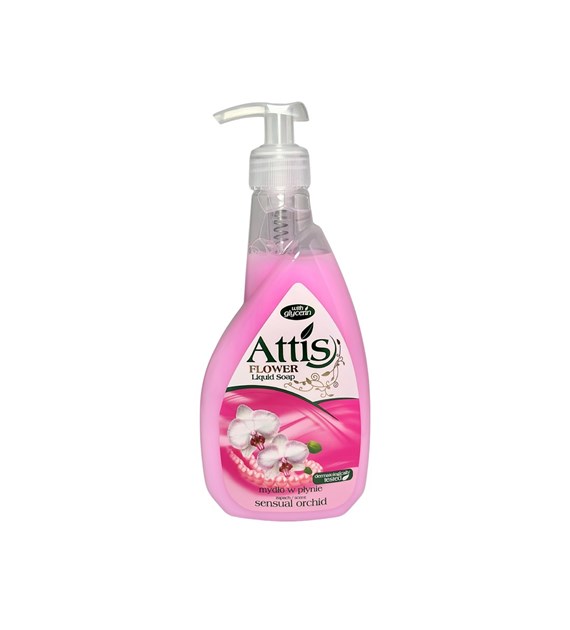 ATTIS mydło w płynie ORCHIDEA 400ml (różowy) (_/10/1)