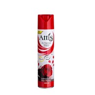 ATTIS odświeżacz spray RÓŻANY (czerwony) 300ml (_/6/1)