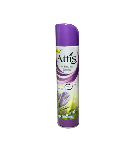 ATTIS odświeżacz spray PO DESZCZU (fioletowy) 300ml (_/6/1)