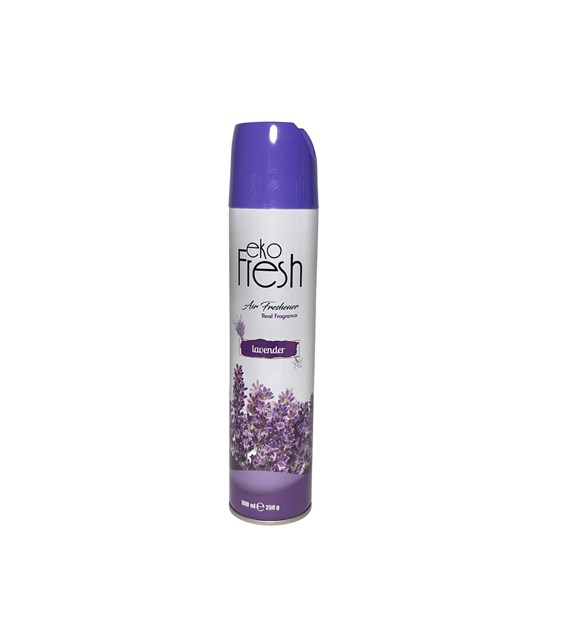 KALA EkoFresh odświeżacz powietrza spray LAWENDA (fioletowy) 300ml (_/2x12/1)