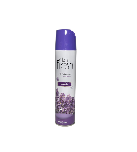 KALA EkoFresh odświeżacz powietrza spray LAWENDA (fioletowy) 300ml (_/2x12/1)