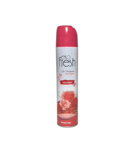 KALA EkoFresh odświeżacz powietrza spray GOŻDZIK  (różowy) 300ml (_/2x12/1)