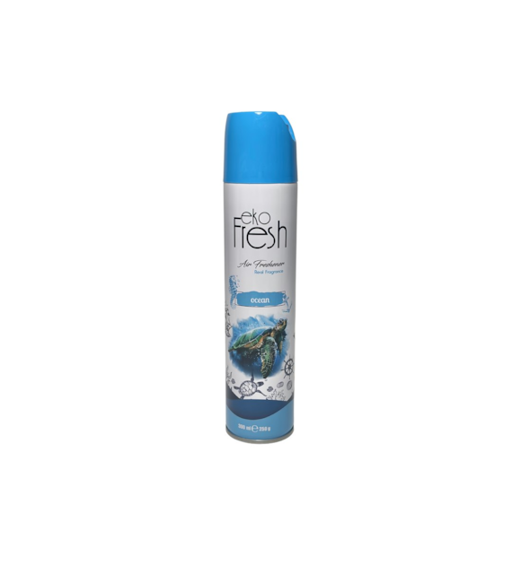 KALA EkoFresh odświeżacz powietrza spray OCEAN (niebieski) 300ml (_/2x12/1)