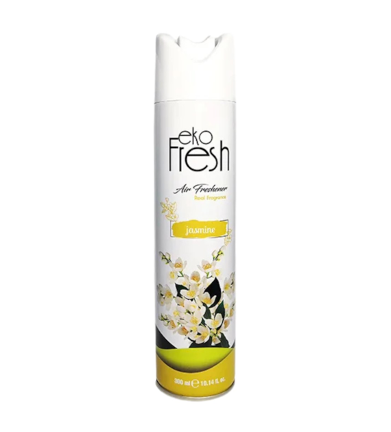 KALA EkoFresh odświeżacz powietrza spray JAŚMIN (żółty) 300ml (_/2x12/1)