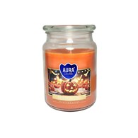 BISPOL świeca zapachowa w dużym słoiku   HALLOWEEN  100h (_/6/1)