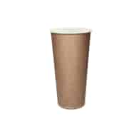 (SUP) Kubek papierowy nadruk GREEN LEAF 500ml 90mm (24/12/50)
