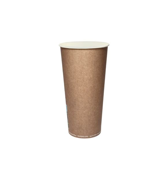 (SUP) Kubek papierowy nadruk GREEN LEAF 500ml 90mm (24/12/50)