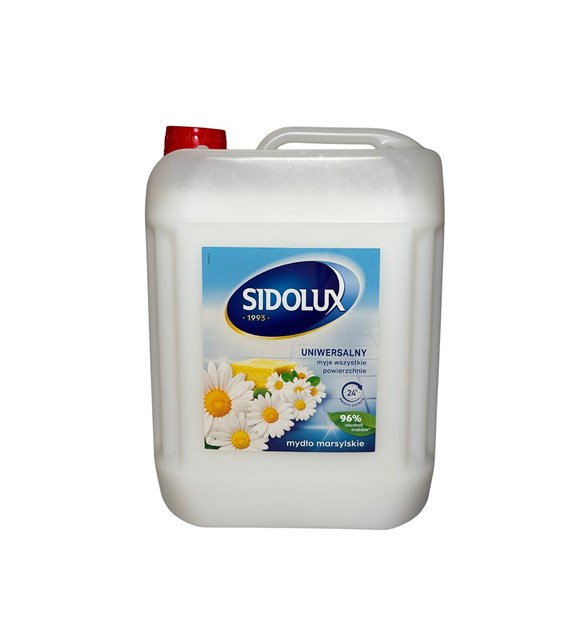 SIDOLUX płyn uniwersalny Mydło Marsylskie 5L
