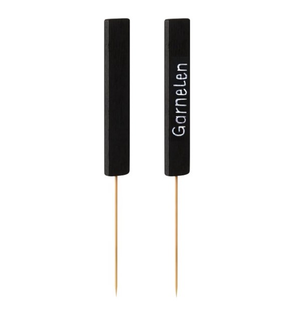 TABLICZKI KREDOWE CZARNE 16 cm (80/6/100)