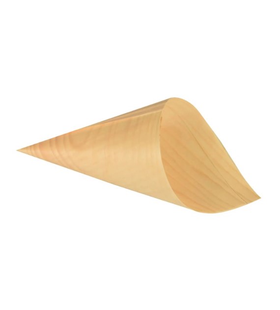 FINGERFOOD Rożki z drewna 8x15,5 cm (56/10/50)