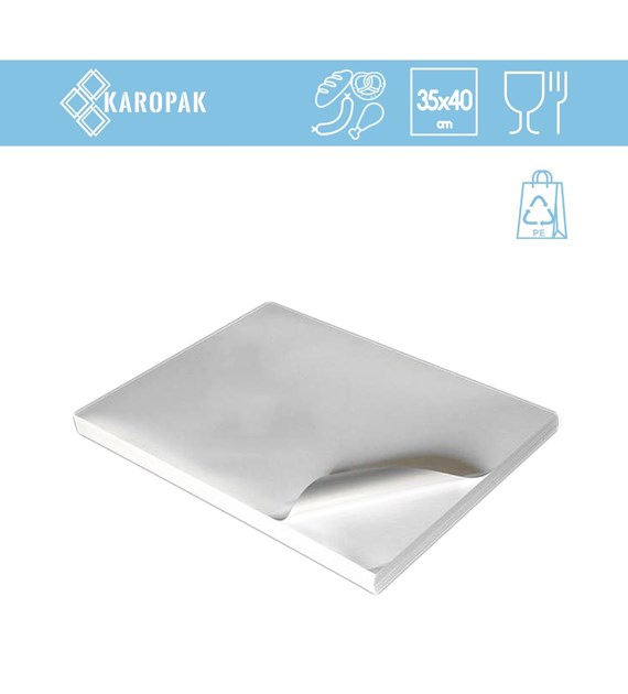 PAPIER PAKOWY BIAŁY + PE (40+6) 35x40 (10KG)