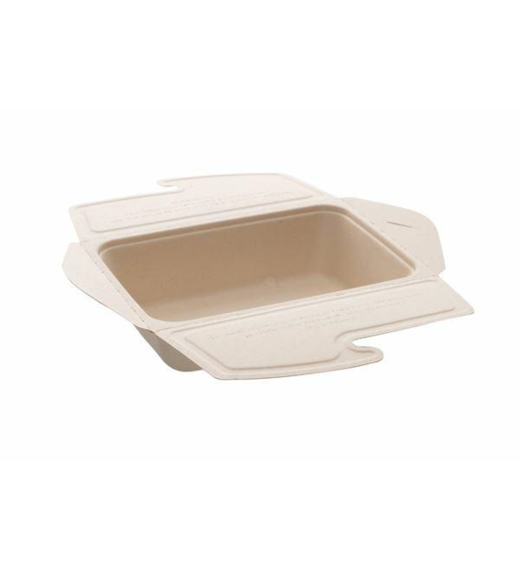 BePulp Meal Box z trzciny To Go 1000ml 21x15x5cm (_/_/50)