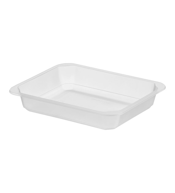 Pojemnik do zgrzewu niedzielony B-227x178x40 MLECZNY (32(40)/8/50)