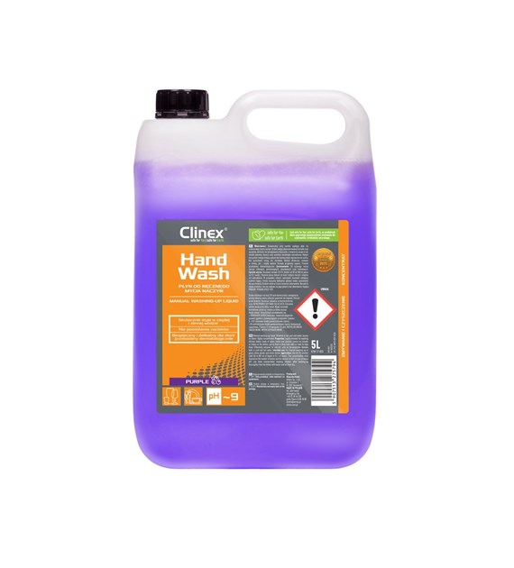 CLINEX HANDWASH   PURPLE  Płyn do ręcznego mycia naczyń 5L (114/1/1)