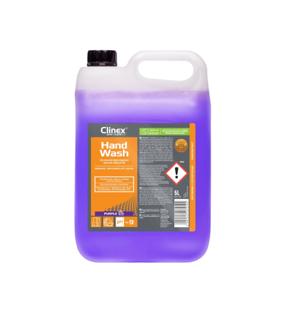 CLINEX HANDWASH   PURPLE  Płyn do ręcznego mycia naczyń 5L (114/1/1)