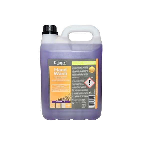 CLINEX HANDWASH   PURPLE  Płyn do ręcznego mycia naczyń 5L (114/1/1)