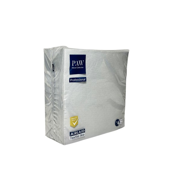 PAW Serwetka Airlaid 40x40 Srebrna (60/8/50)
