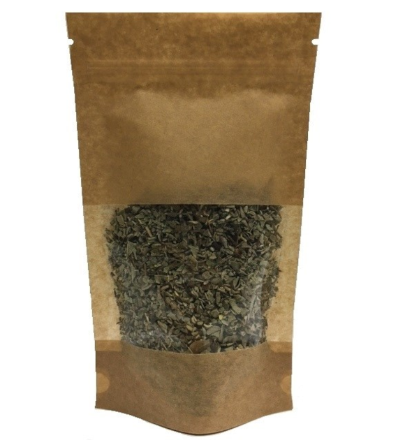 DOYPACK papierowy+ PE z okienkiem 250ml 110x62x185mm (_/10/100)
