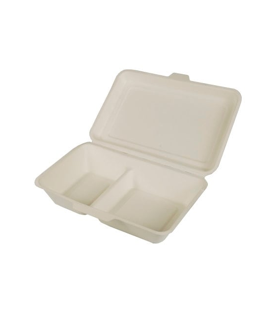 Menubox z  trzciny dwudzielny 250x160x70 półobiad (_/5/50)