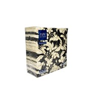 PAW Serwetka Airlaid 40x40 BEAUTIFUL FLORAL PATTERN black (60/8/50)