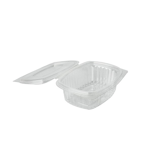 POJEMNIK OWALNY Z WIECZKIEM K-RE 250ml PET (_/12/50)