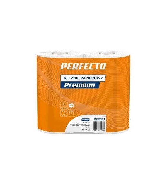 PERFECTO PREMIUM Ręcznik papierowy 20m 3W celuloza (16/15/2)