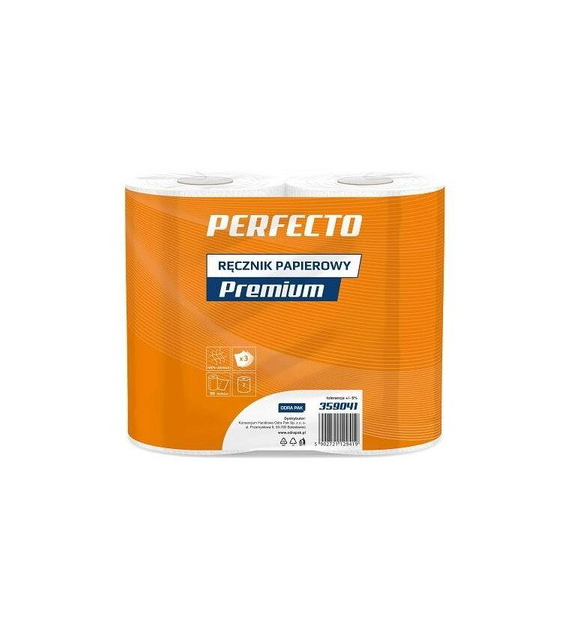 PERFECTO PREMIUM Ręcznik papierowy 20m 3W celuloza (16/15/2)