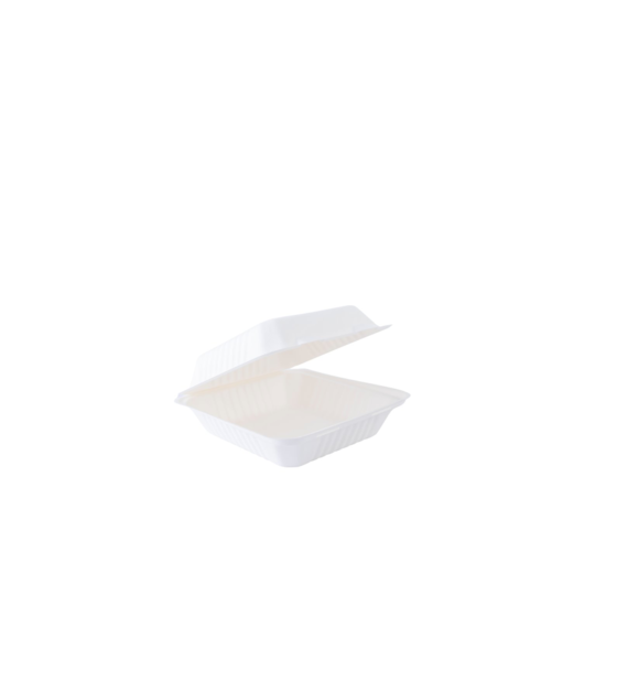 (EKO) Enjoy Be Eco Menubox z trzciny cukrowej niedzielony 230x230 (40/4/50)