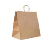 Torba klockowa szara ucho skręcane 340x200x360 (150szt.)