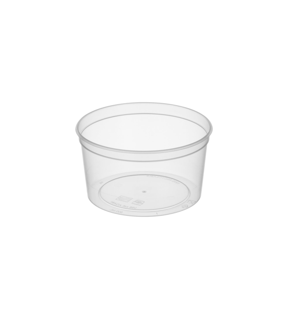 Pojemnik na zupę PP fi125mm 500ml transparentny BITTNER (18/9/50)