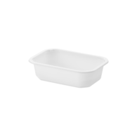 (REUSE) POJEMNIK DO ZGRZEWU SMALL T-1 160x112x45 BIAŁY 14G (28/1/384)