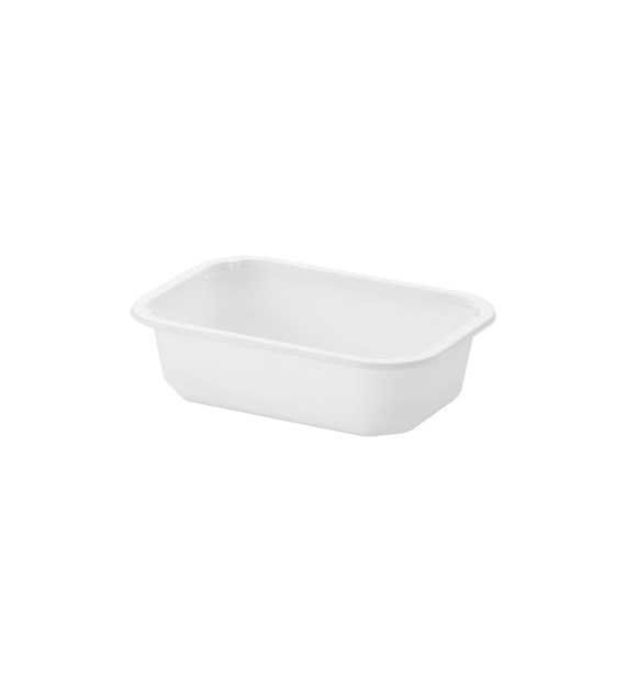 (REUSE) POJEMNIK DO ZGRZEWU SMALL T-1 160x112x45 BIAŁY 14G (28/1/384)