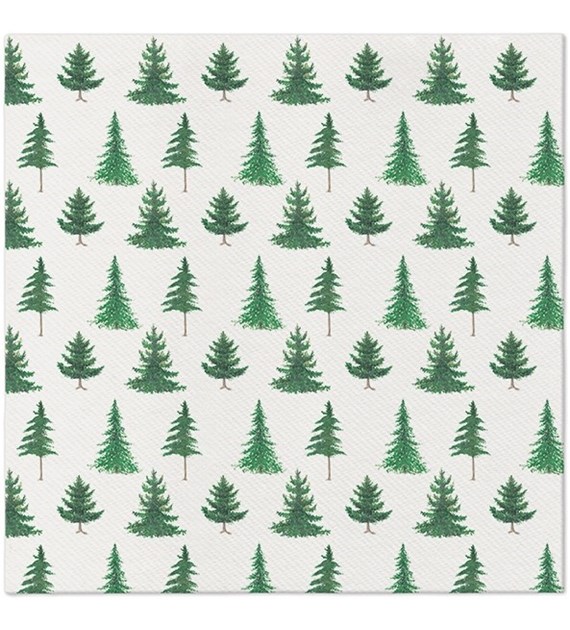 PAW Serwetka Airlaid 40x40 Conifer Forest (60/8/50)