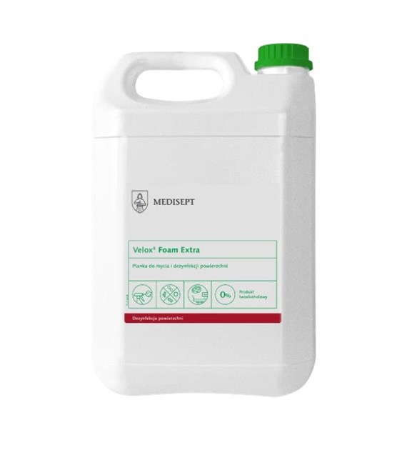 MEDISEPT Velox Foam Extra Pianka do  dezynfekcji i mycia powierzchni 5L (_/_/1)