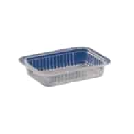 POJEMNIK PROSTOKĄTNY K-1309 450ml DWUDZIELNY TRANSPARENTNY (100SZT)